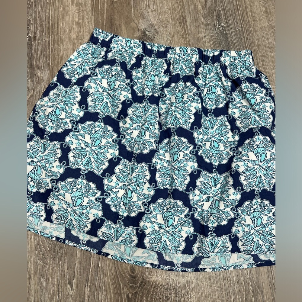 Lilly Pulitzer Seashell Skirt with‎ Pockets- Medium